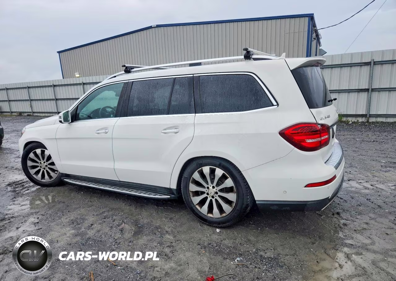 2017 Mercedes-Benz Gls 450 4Matic VIN:4JGDF6EE2HA822498 - 2