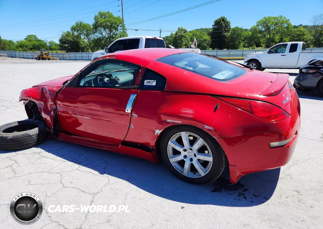 2004 Nissan 350Z Coupe VIN:JN1AZ34E14T051354 - 2