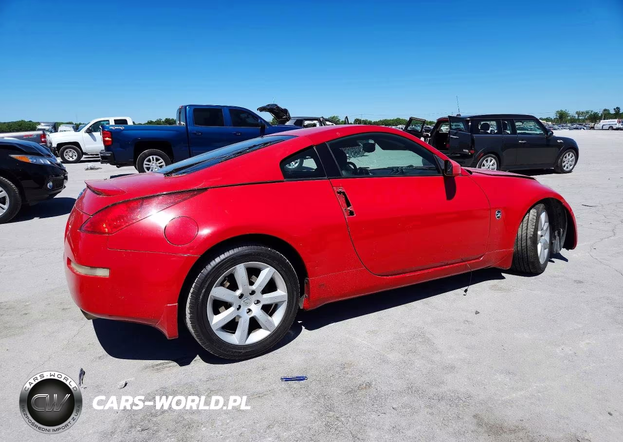 2004 Nissan 350Z Coupe VIN:JN1AZ34E14T051354 - 3