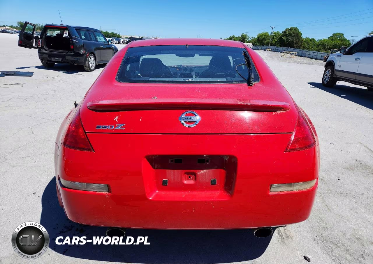 2004 Nissan 350Z Coupe VIN:JN1AZ34E14T051354 - 6