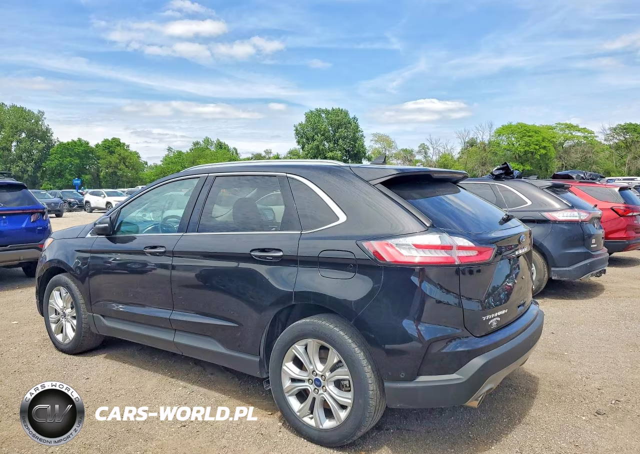 2021 Ford Edge Titanium VIN:2FMPK4K9XMBA01393 - 2