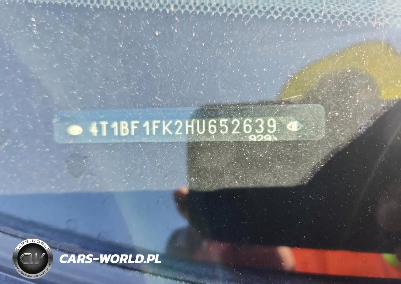 2017 Toyota Camry Se VIN:4T1BF1FK2HU652639 - 12