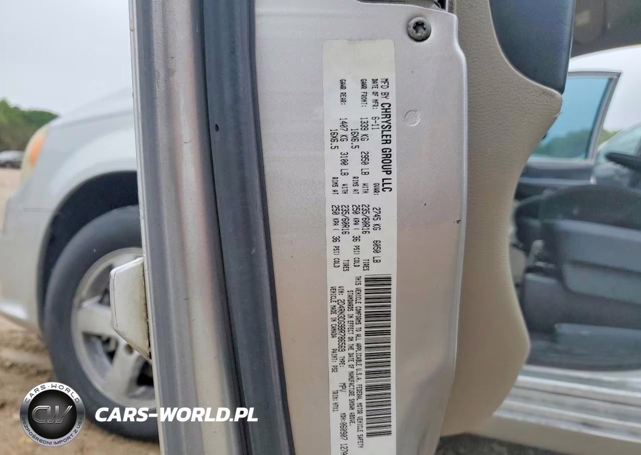 2011 Dodge Grand Caravan Mainstreet VIN:2D4RN3DG9BR786569 - 13