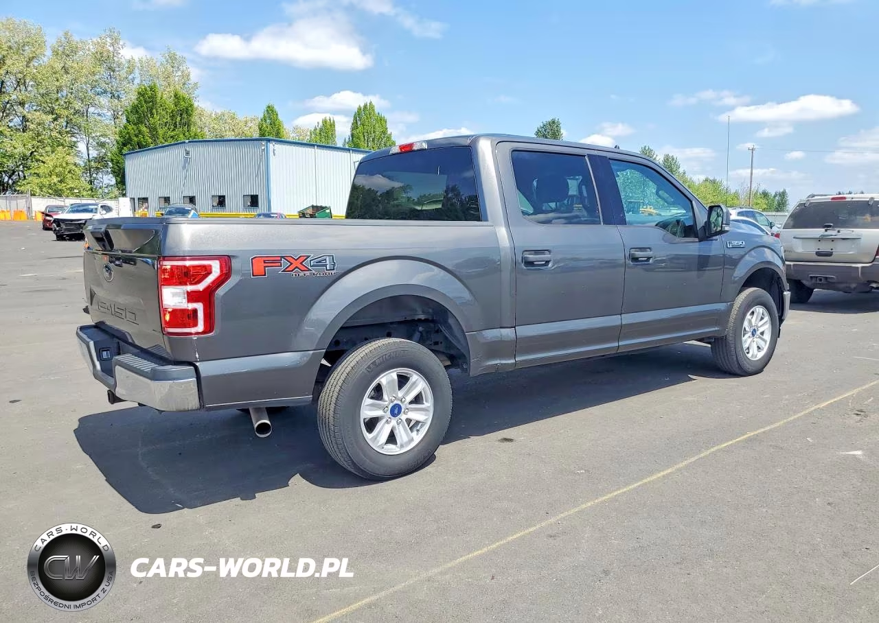 2019 Ford F150 Supercrew VIN:1FTEW1E5XKKD65758 - 3