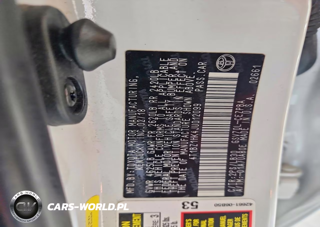 2018 Toyota Camry Xse V6 VIN:4T1BZ1HK4JU012099 - 12