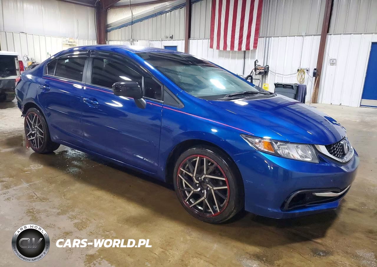 2014 Honda Civic Lx VIN:19XFB2F56EE230353 - 4