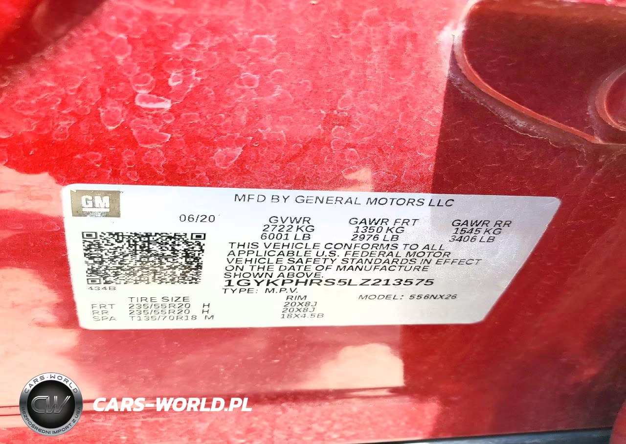 2020 Cadillac Xt6 Sport VIN:1GYKPHRS5LZ213575 - 13