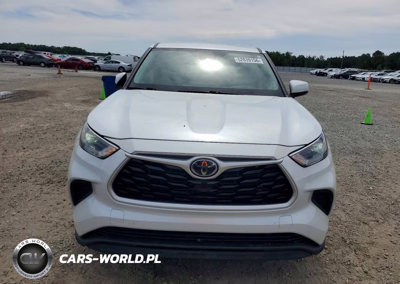 2022 Toyota Highlander L VIN:5TDCZRAH9NS557330 - 5