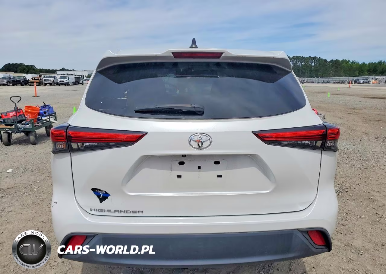 2022 Toyota Highlander L VIN:5TDCZRAH9NS557330 - 6