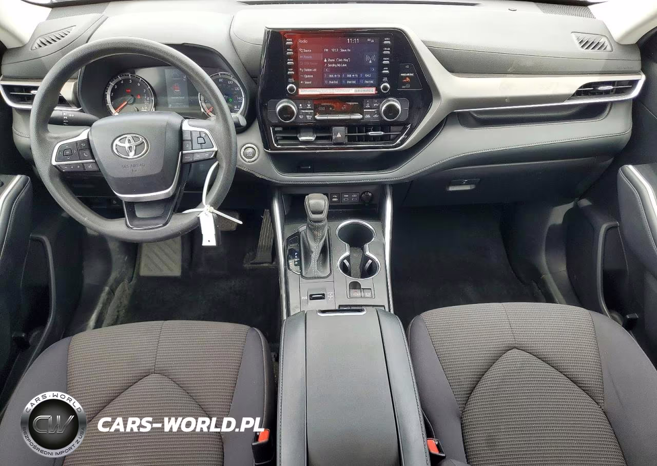 2022 Toyota Highlander L VIN:5TDCZRAH9NS557330 - 8