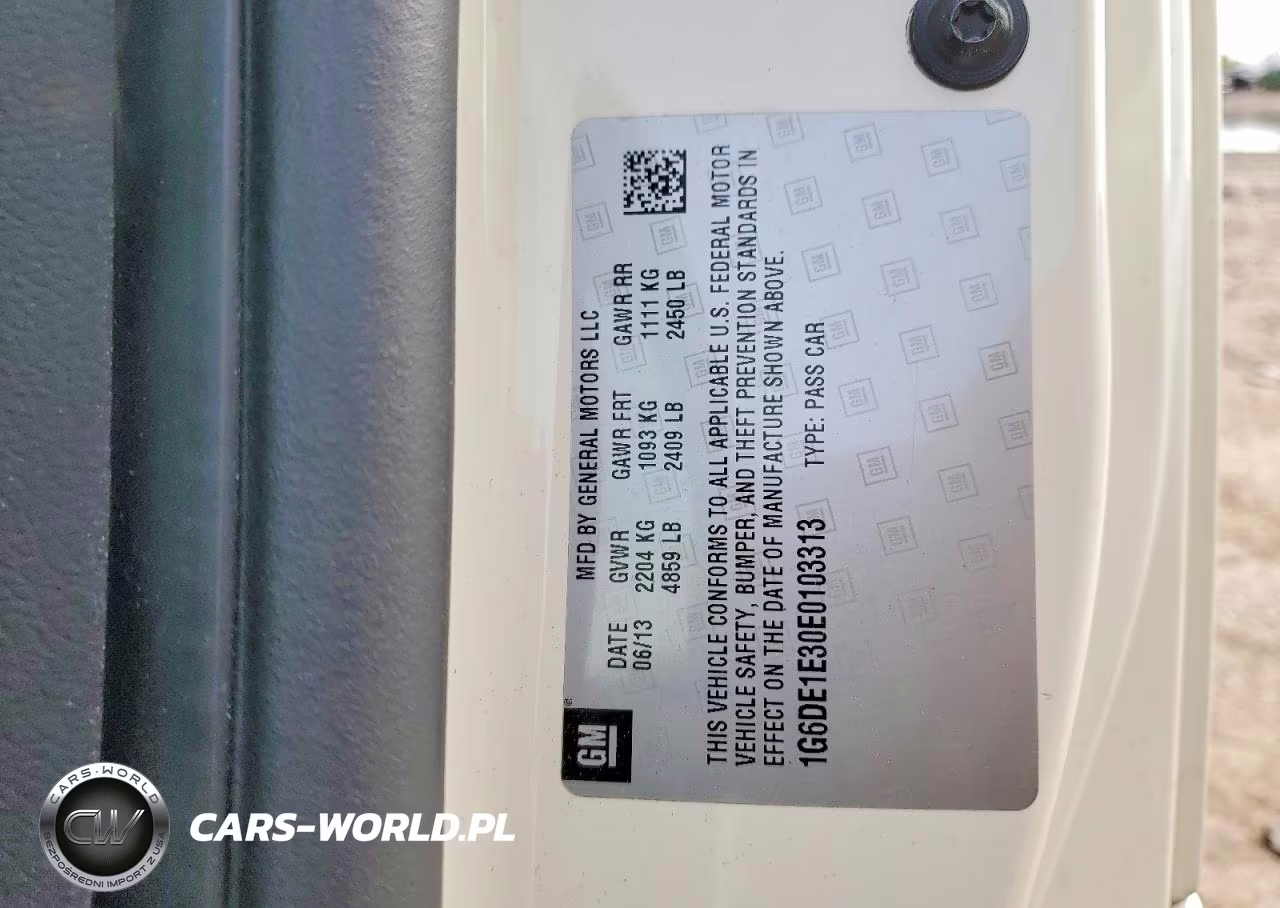 2014 Cadillac Cts VIN:1G6DE1E30E0103313 - 12