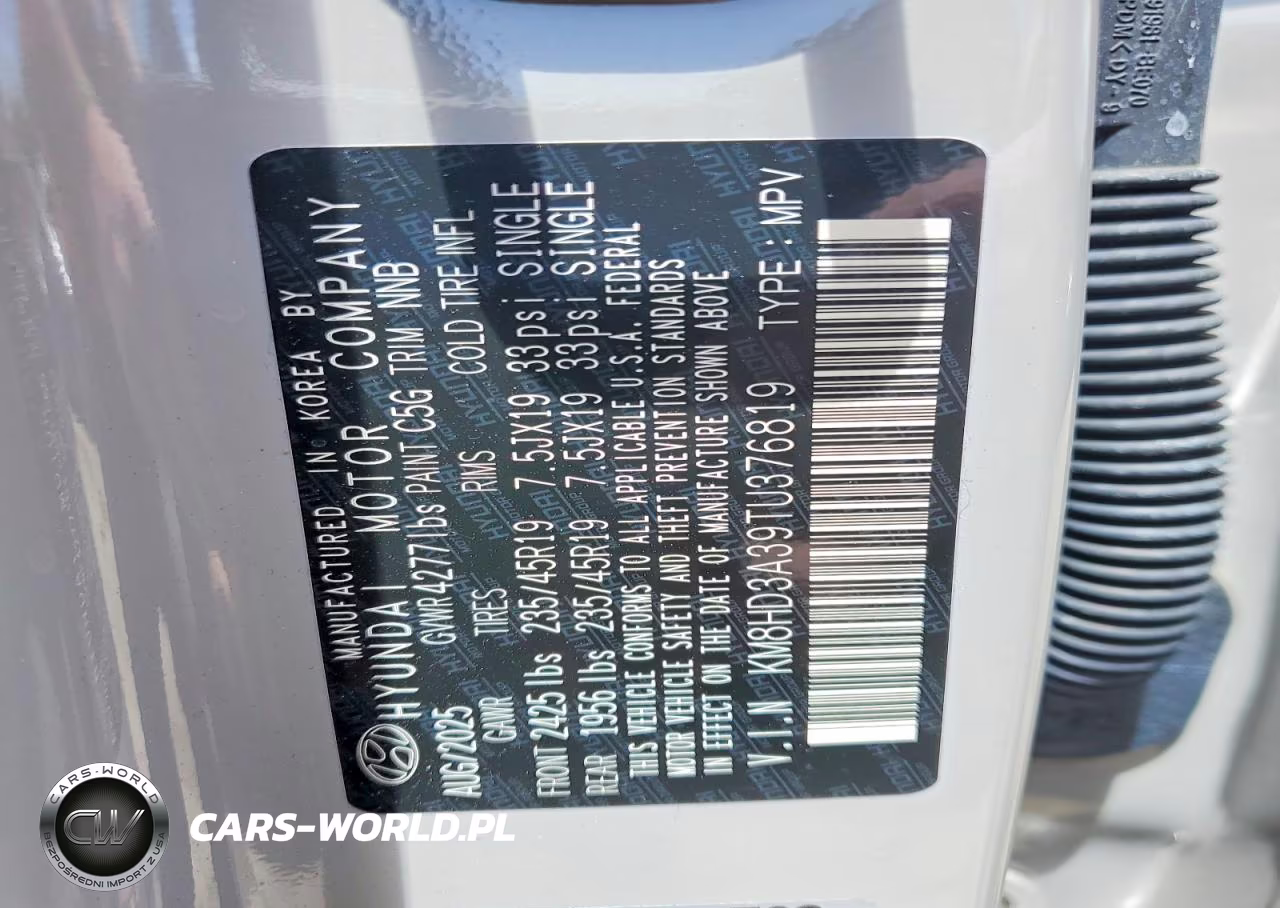 2026 Hyundai Kona Sel Premium VIN:KM8HD3A39TU376819 - 13