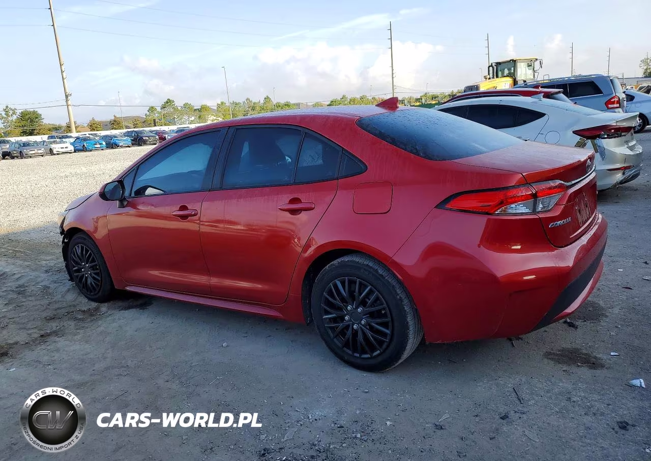 2021 Toyota Corolla Le VIN:5YFEPMAE3MP166737 - 2