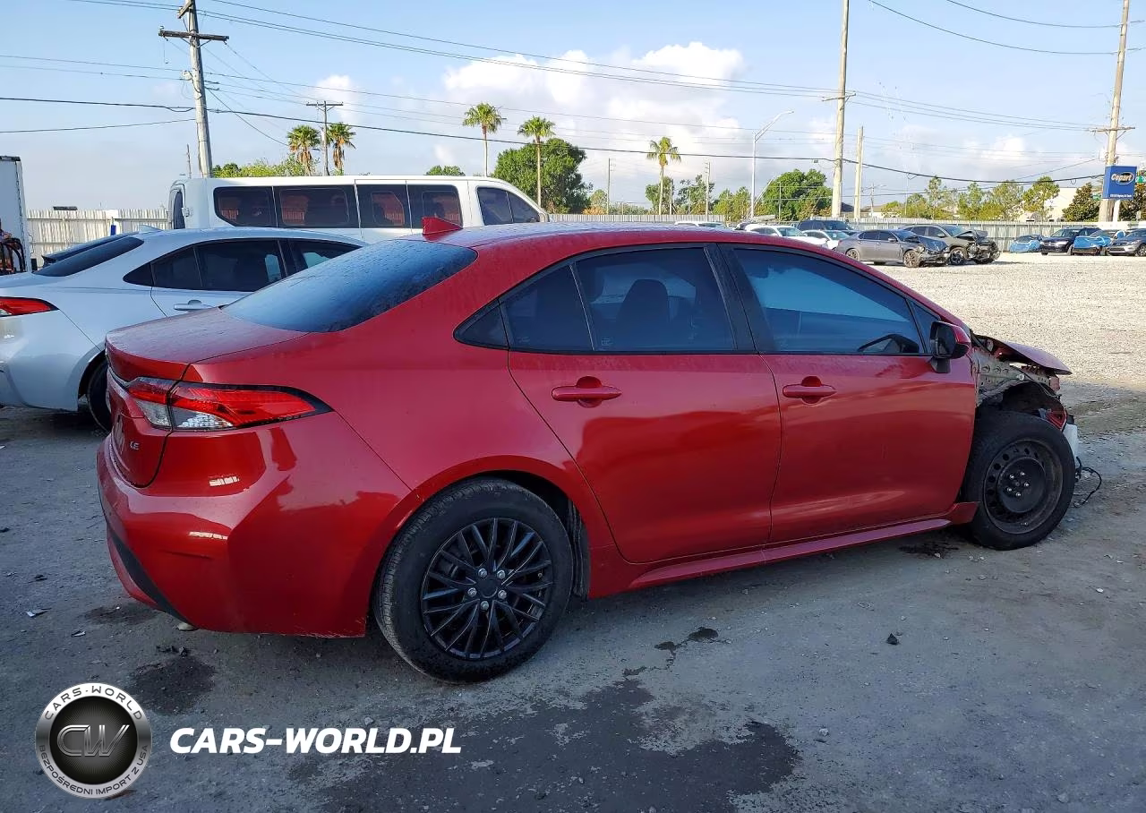 2021 Toyota Corolla Le VIN:5YFEPMAE3MP166737 - 3