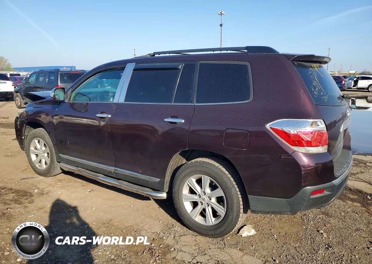 2012 Toyota Highlander Base VIN:5TDBK3EH7CS153124 - 2