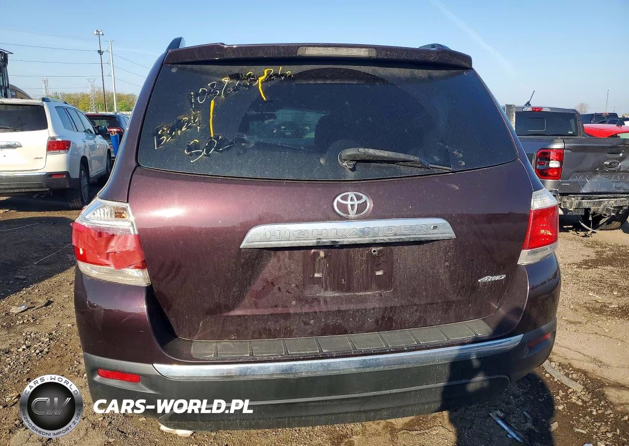 2012 Toyota Highlander Base VIN:5TDBK3EH7CS153124 - 6