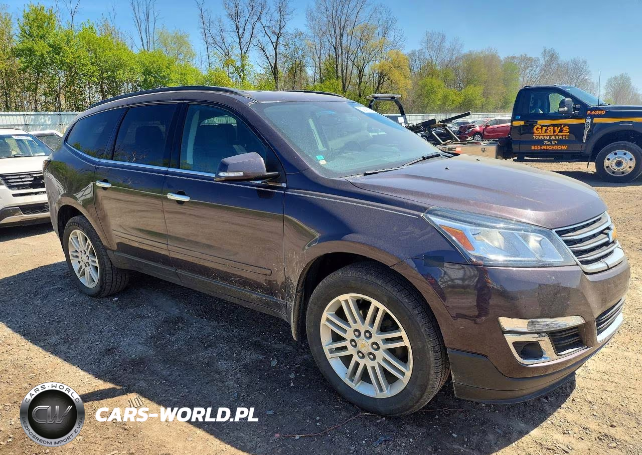 2015 Chevrolet Traverse Lt VIN:1GNKRGKD7FJ197797 - 4