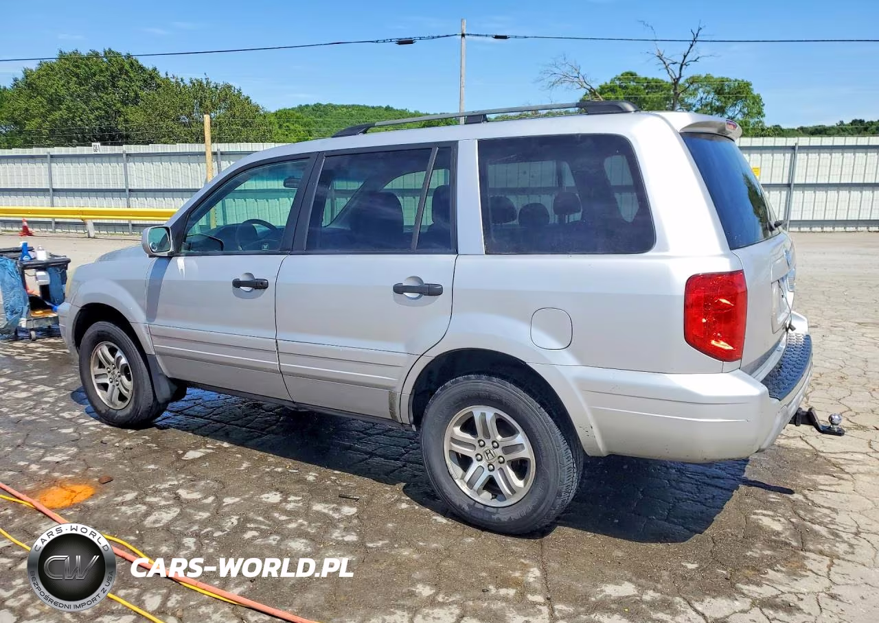 2004 Honda Pilot Exl VIN:2HKYF18574H542079 - 2