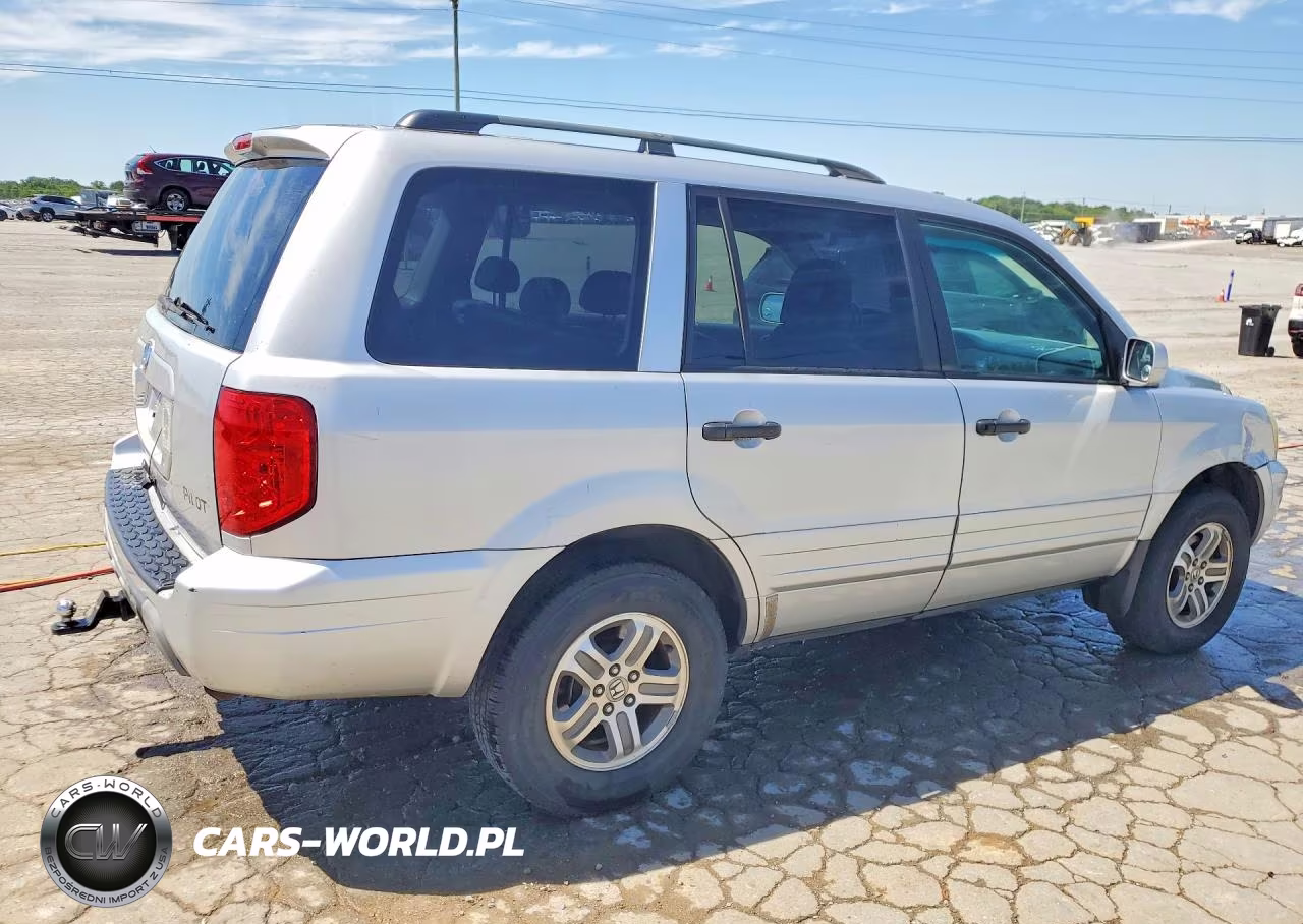 2004 Honda Pilot Exl VIN:2HKYF18574H542079 - 3