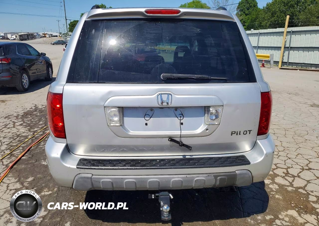 2004 Honda Pilot Exl VIN:2HKYF18574H542079 - 6