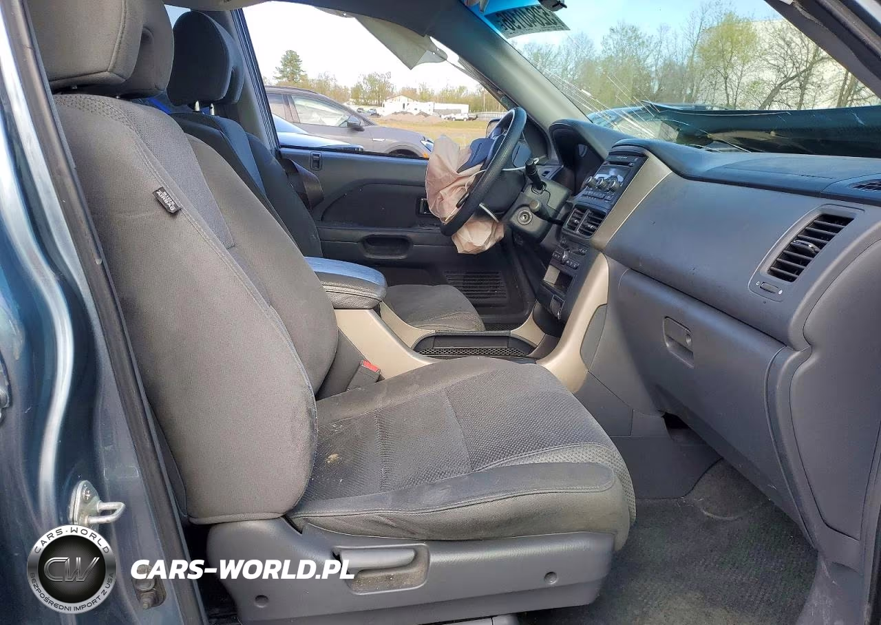 2007 Honda Pilot Ex VIN:2HKYF18467H534003 - 7