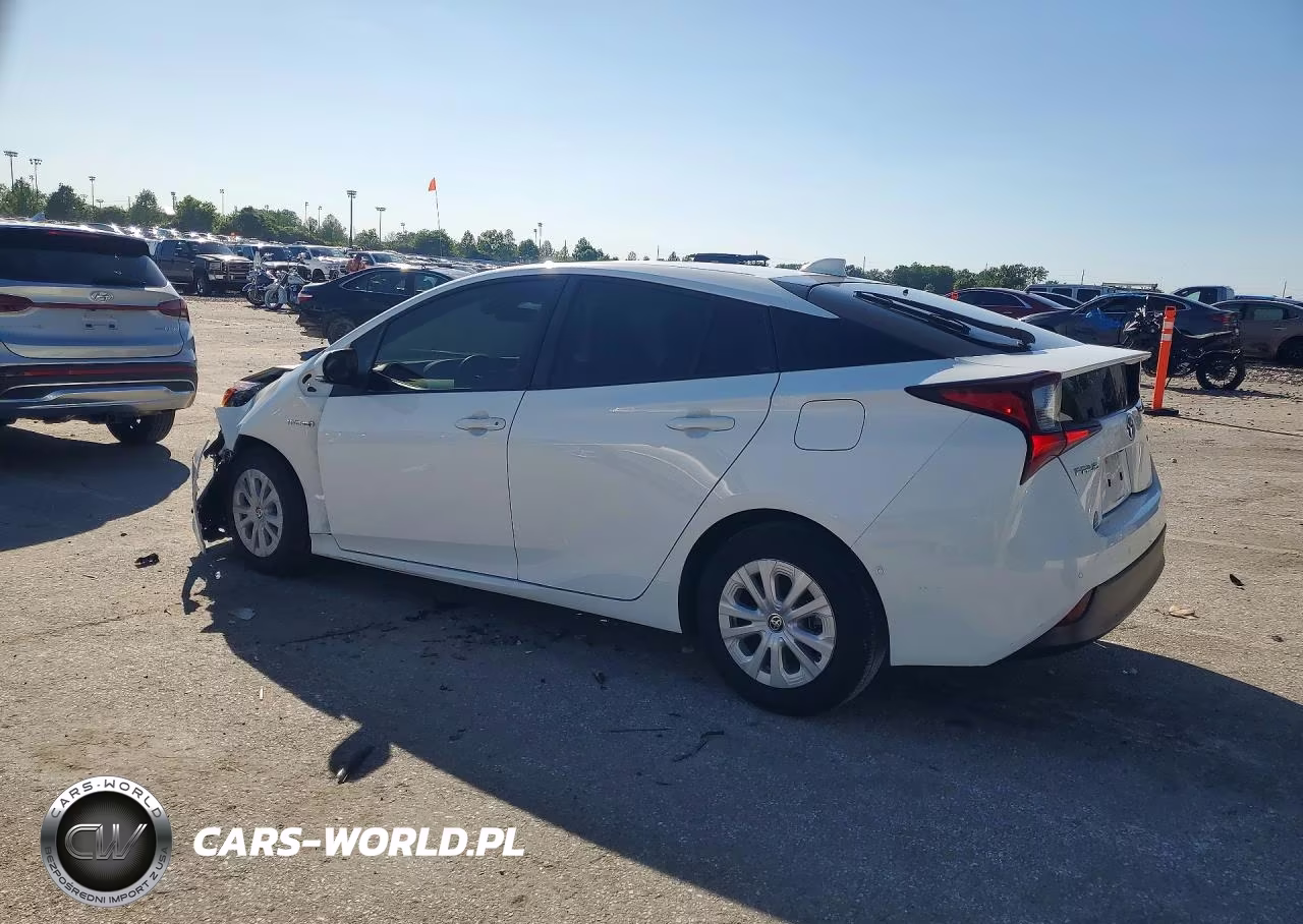 2021 Toyota Prius Le VIN:JTDKAMFU3M3150177 - 2