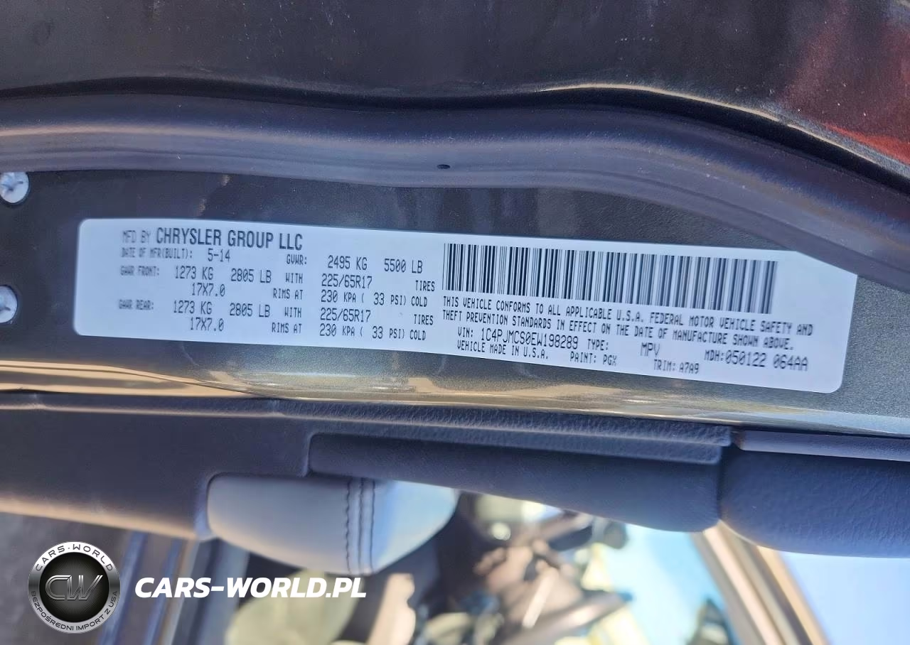 2014 Jeep Cherokee Latitude VIN:1C4PJMCS0EW198289 - 13