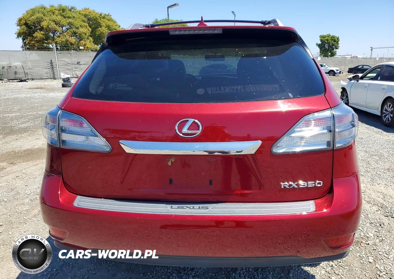 2011 Lexus Rx 350 VIN:JTJZK1BA3B2411717 - 6