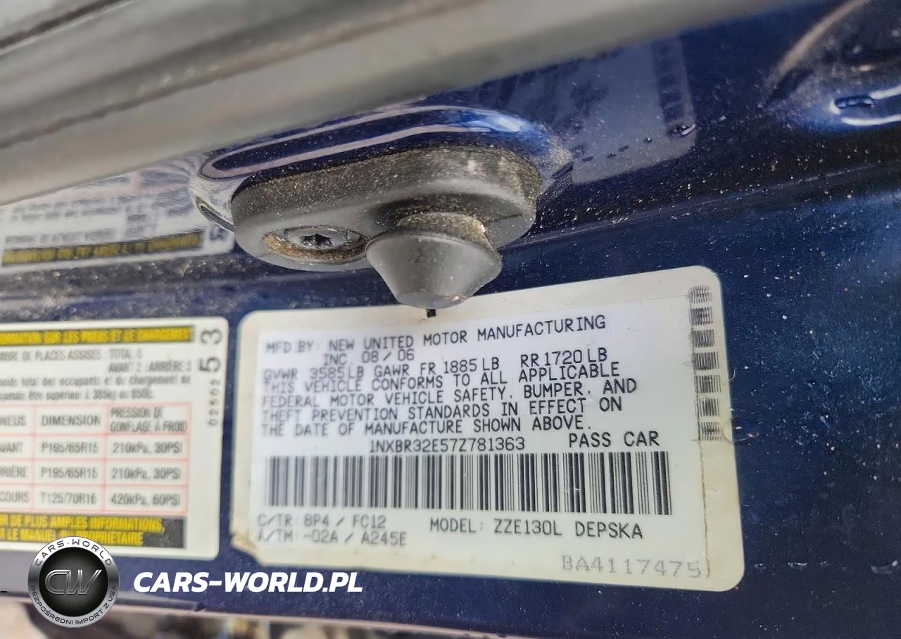 2007 Toyota Corolla S VIN:1NXBR32E57Z781363 - 12