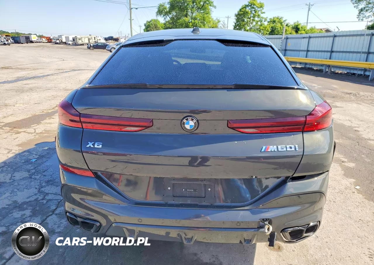 2025 BMW X6 M60I VIN:5UX43EX00S9Y28834 - 6
