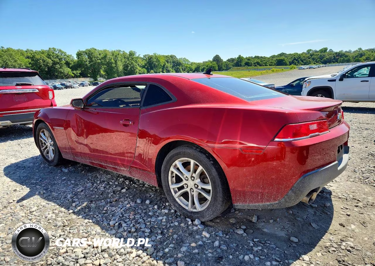 2014 Chevrolet Camaro Ls VIN:2G1FA1E34E9239587 - 2