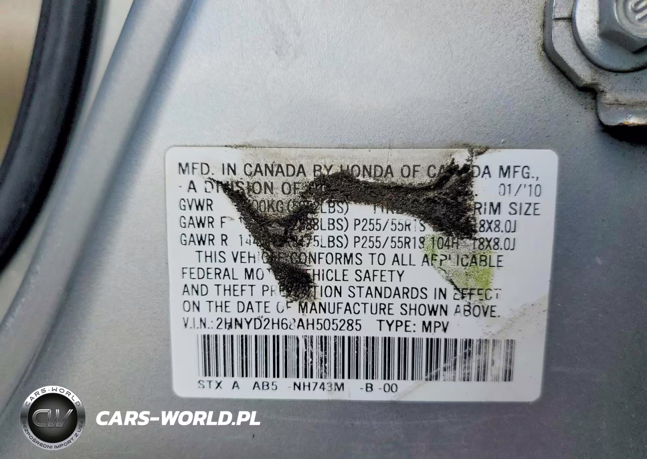 2010 Acura Mdx Technology VIN:2HNYD2H68AH505285 - 13