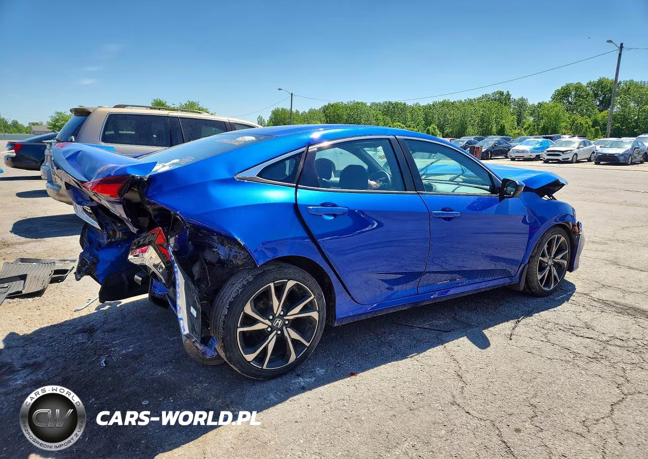 2021 Honda Civic Sport VIN:2HGFC2F8XMH505072 - 3