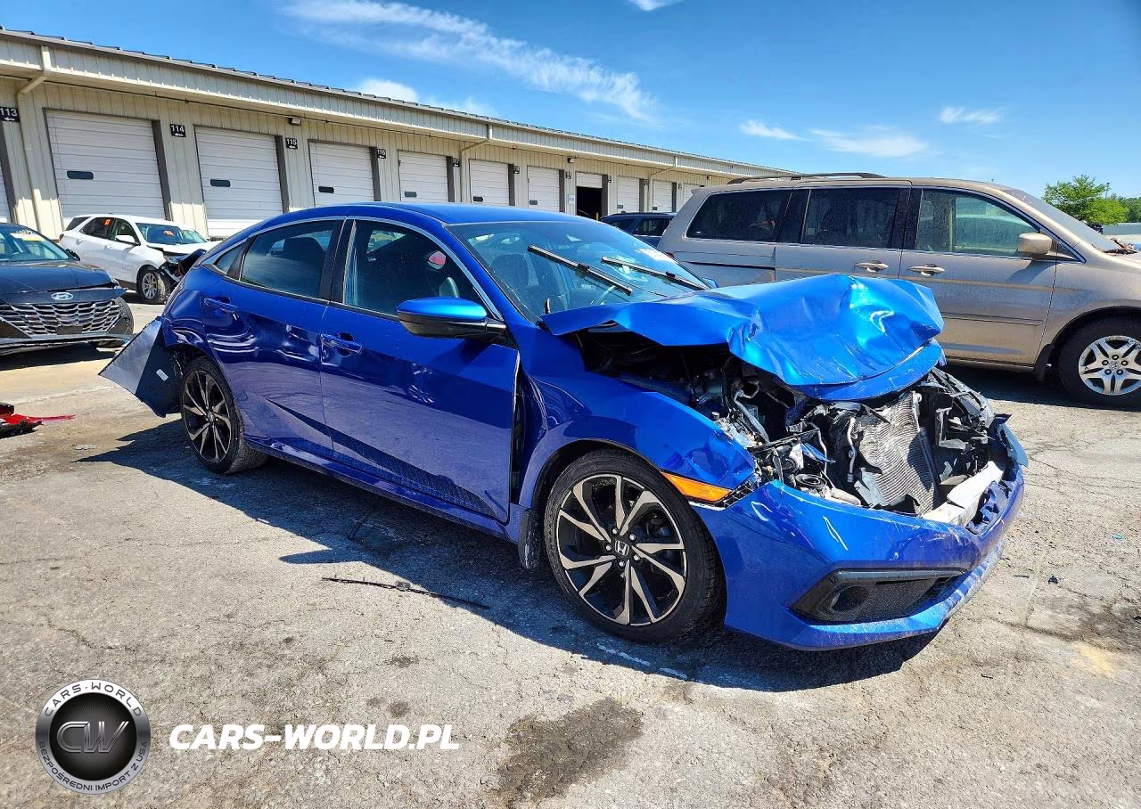 2021 Honda Civic Sport VIN:2HGFC2F8XMH505072 - 4