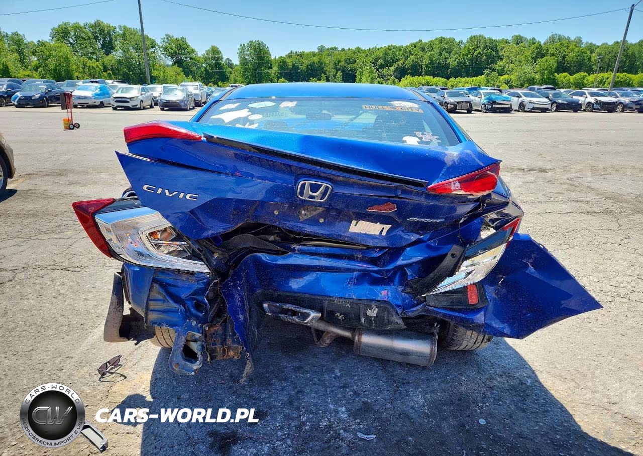 2021 Honda Civic Sport VIN:2HGFC2F8XMH505072 - 6