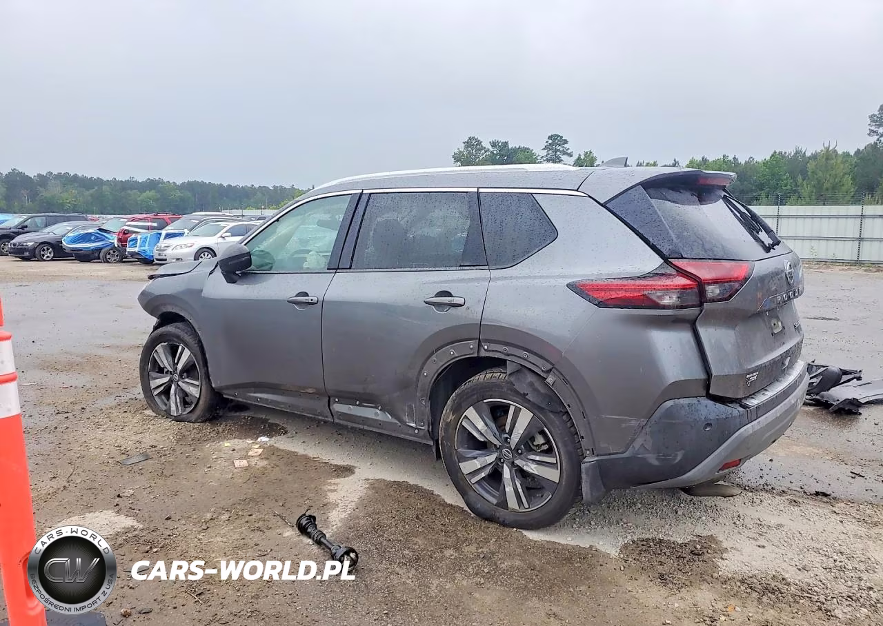 2021 Nissan Rogue Sl VIN:5N1AT3CB1MC840122 - 2