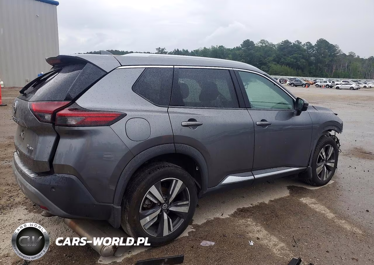 2021 Nissan Rogue Sl VIN:5N1AT3CB1MC840122 - 3