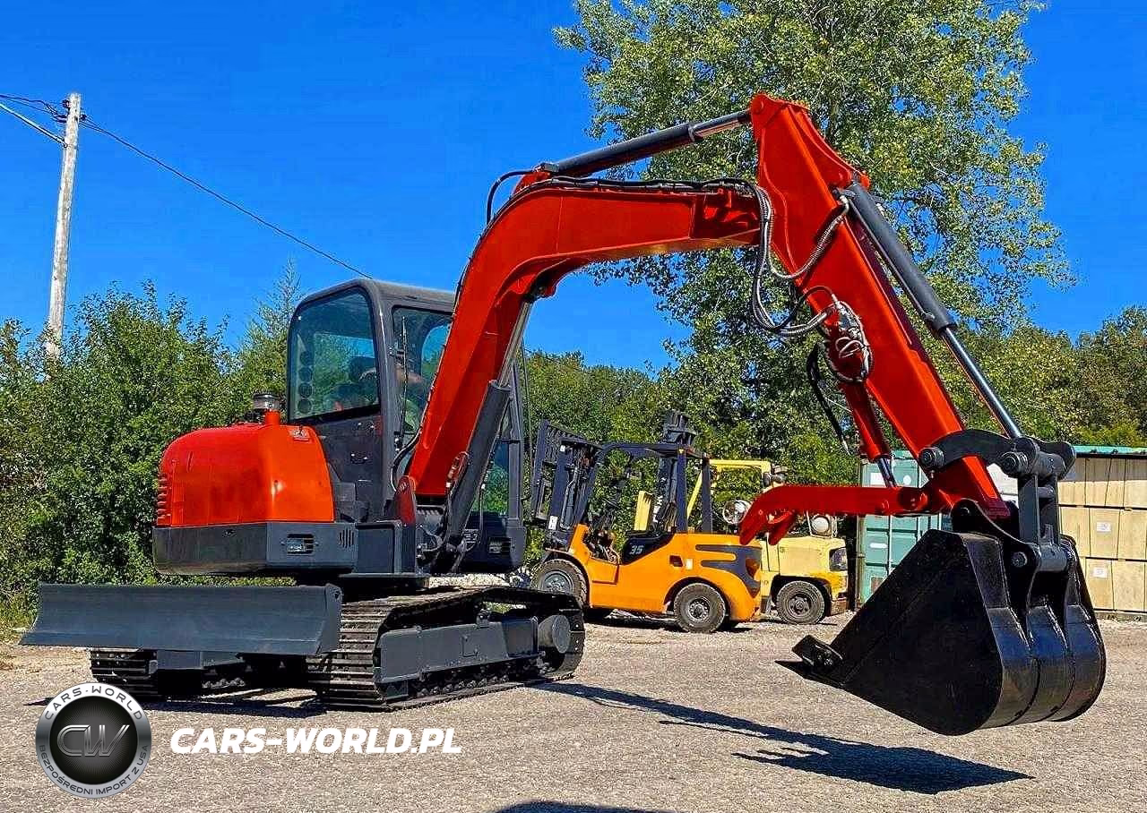 2025 6 Ton Mini Excavator + Hydraulic Thumb Yanmar Diesel Motor – zdjęcie 1 z 10