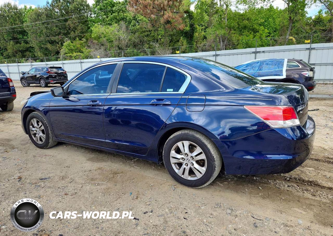 2009 Honda Accord Lxp VIN:1HGCP264X9A188324 - 2