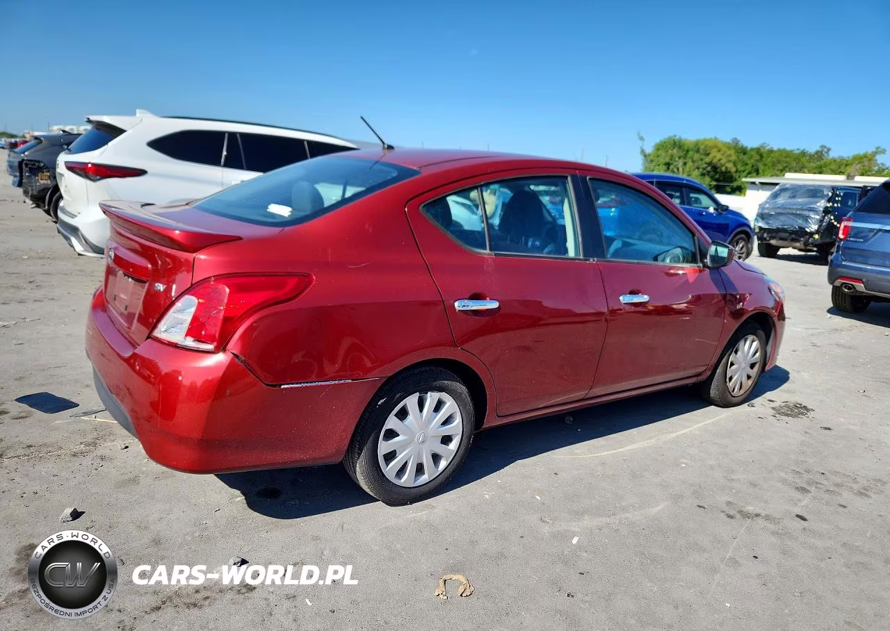 2019 Nissan Versa Sv VIN:3N1CN7AP4KL822103 - 3