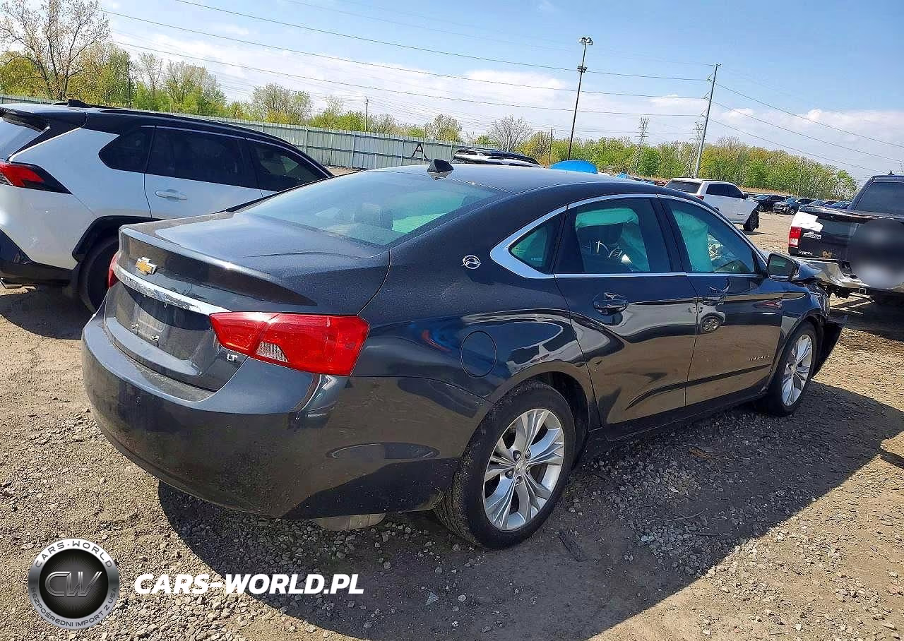 2014 Chevrolet Impala Lt VIN:2G1125S36E9102069 - 3