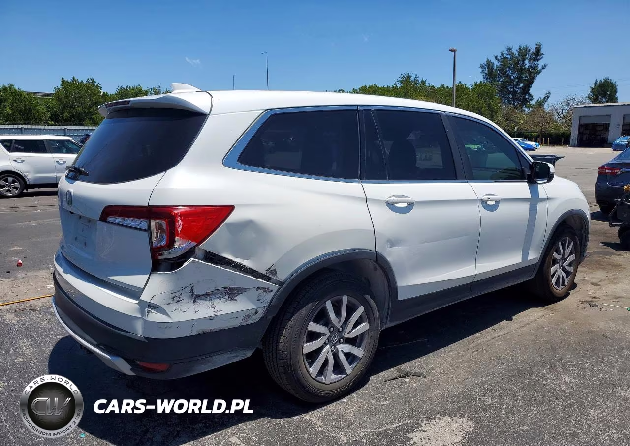 2020 Honda Pilot Ex VIN:5FNYF5H32LB013996 - 3