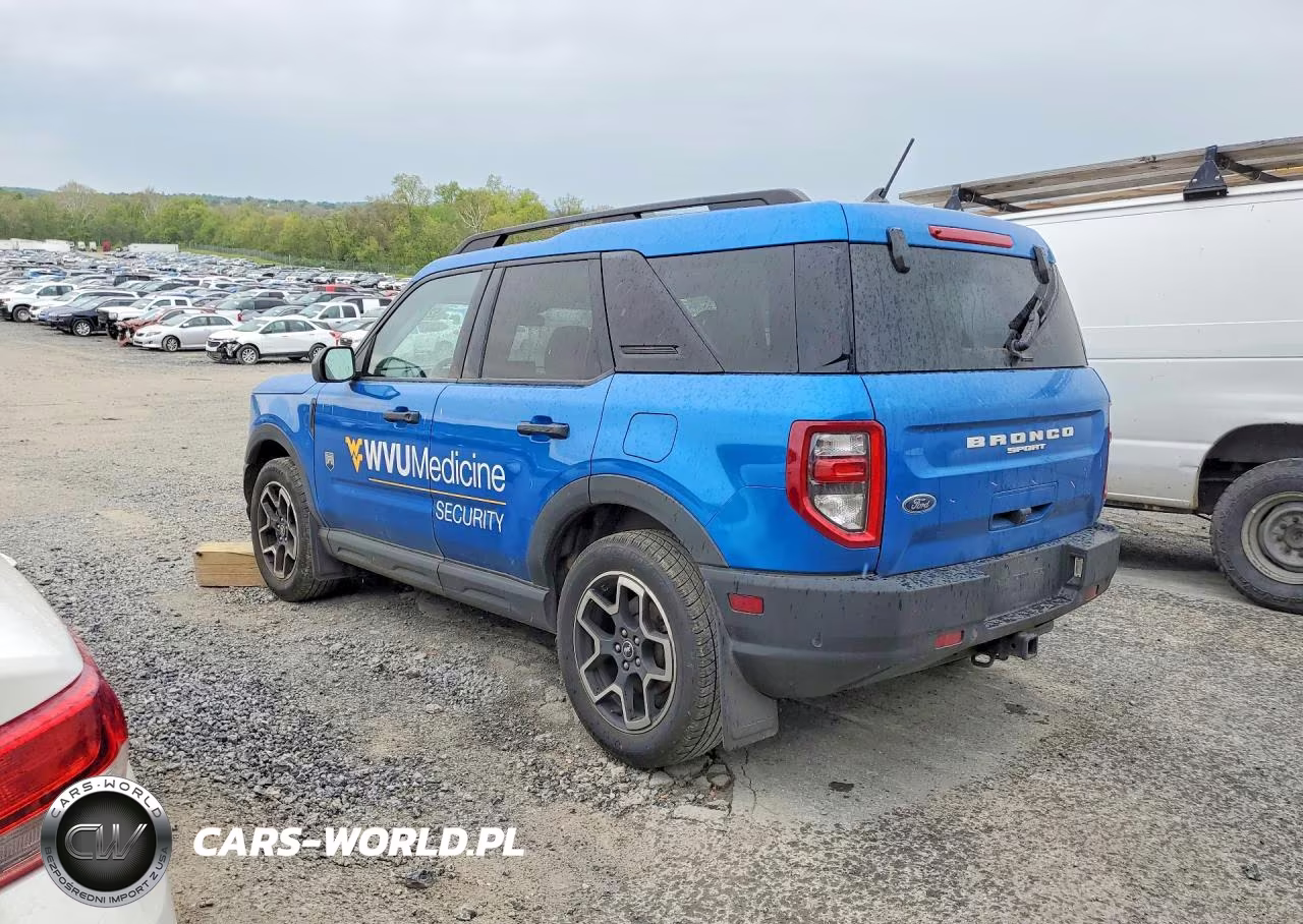 2022 Ford Bronco Sport Big Bend VIN:3FMCR9B6XNRD92092 - 2