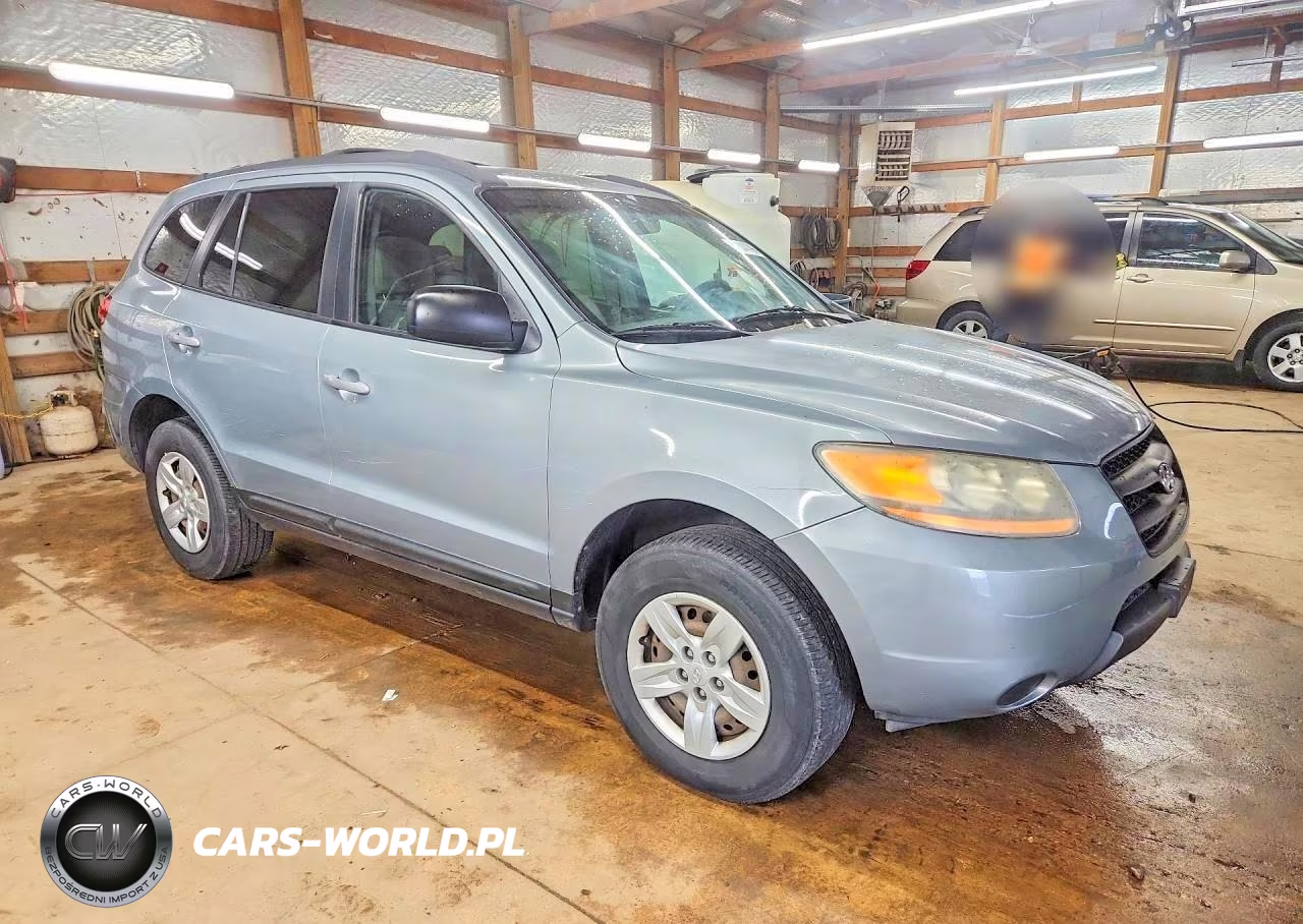 2009 Hyundai Santa Fe Gls VIN:5NMSG73DX9H255814 - 4