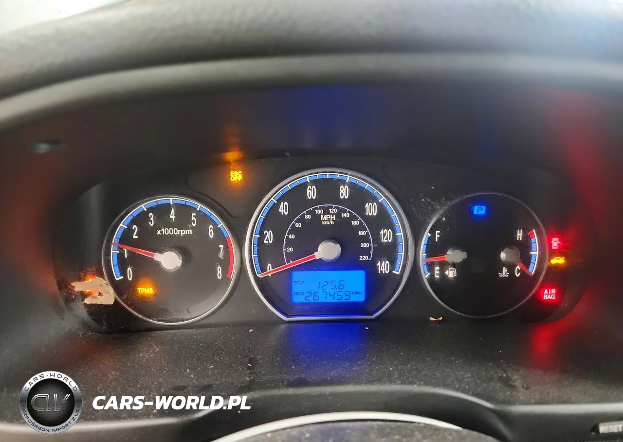 2009 Hyundai Santa Fe Gls VIN:5NMSG73DX9H255814 - 9
