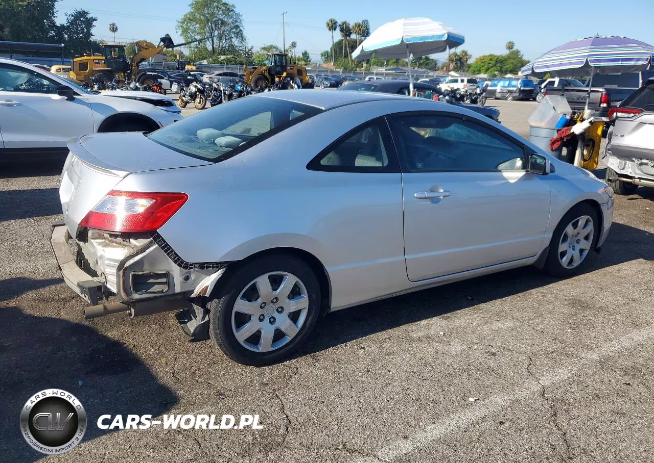 2008 Honda Civic Lx VIN:2HGFG12618H568411 - 3