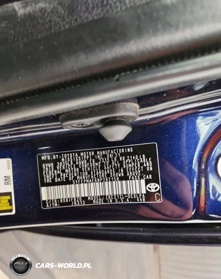 2022 Toyota Corolla Le VIN:5YFEPMAE6NP282158 - 12