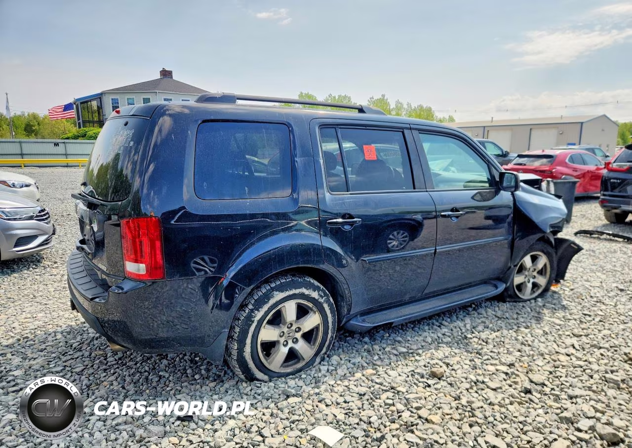 2011 Honda Pilot Ex VIN:5FNYF4H41BB034324 - 3