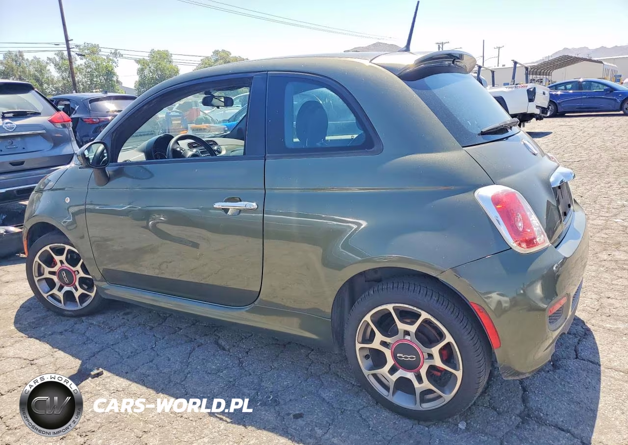 2015 Fiat 500 Sport VIN:3C3CFFBR7FT536518 - 2