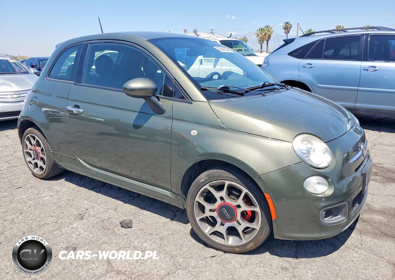 2015 Fiat 500 Sport VIN:3C3CFFBR7FT536518 - 4